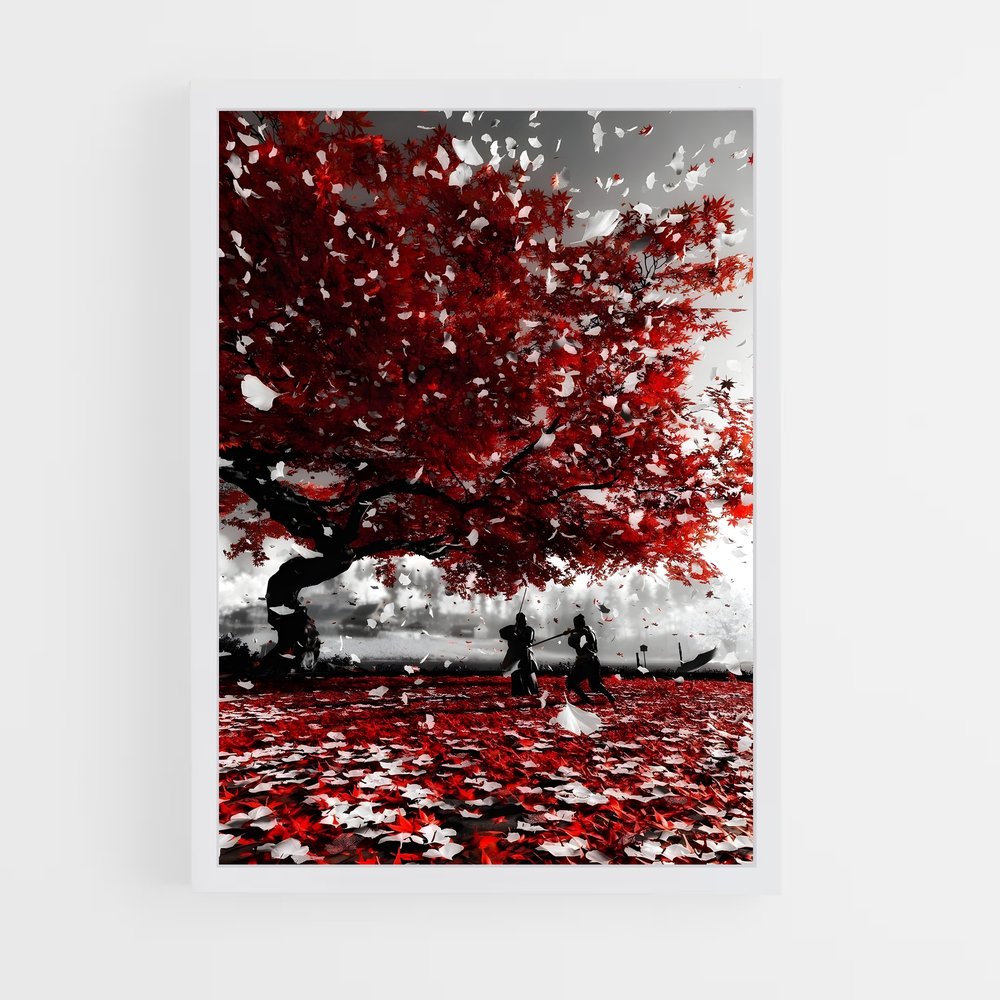 Poster L'Arbre des Ancêtres – affiche Ghost of tsushima (vue 3)